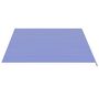 Voir la diapositive 4 : VIDAXL Tissu de remplacement pour auvent Bleu et blanc 4,5x3,5 m