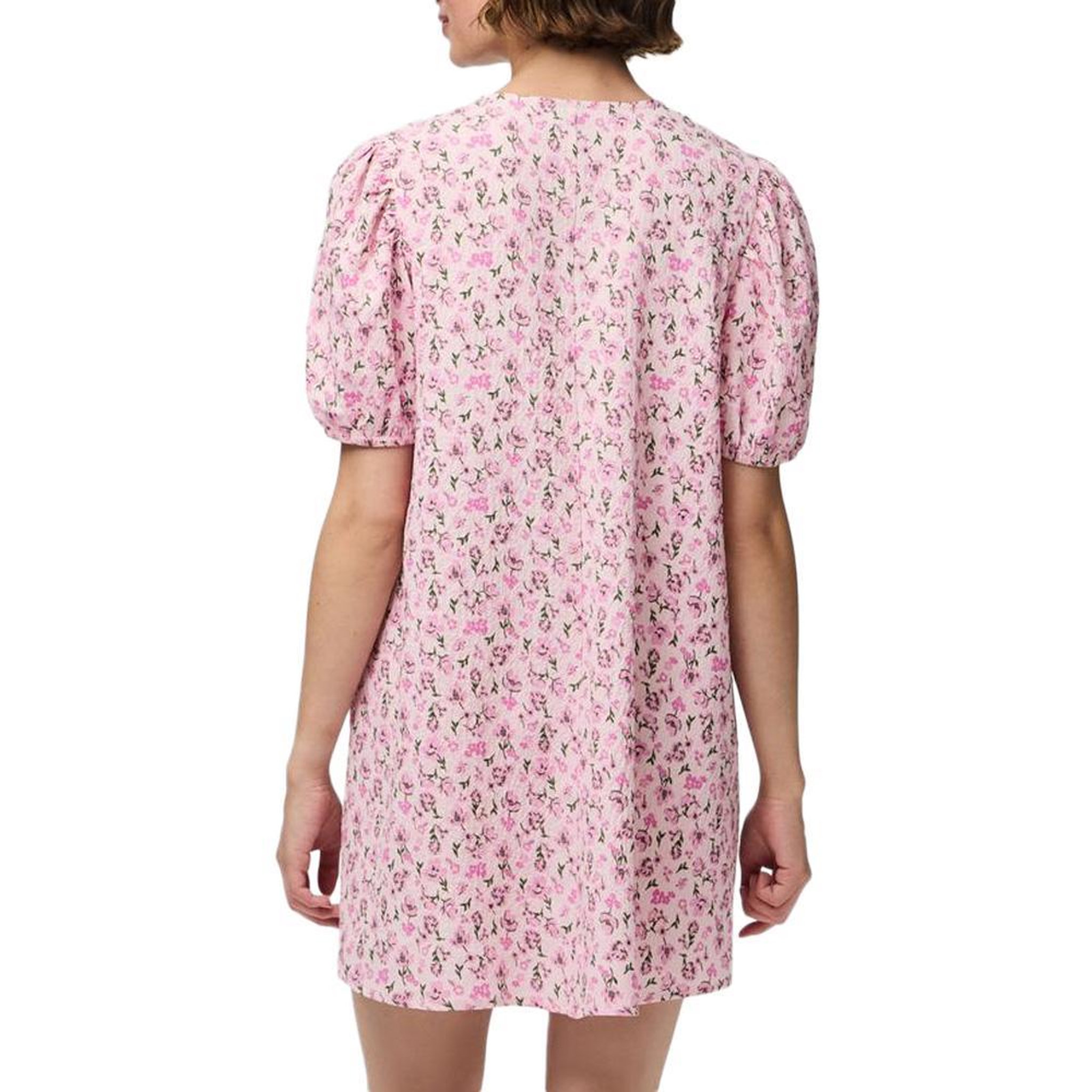 Voir la diapositive 2 : Pieces Robe Fleuris Rose Femme Pieces Talia