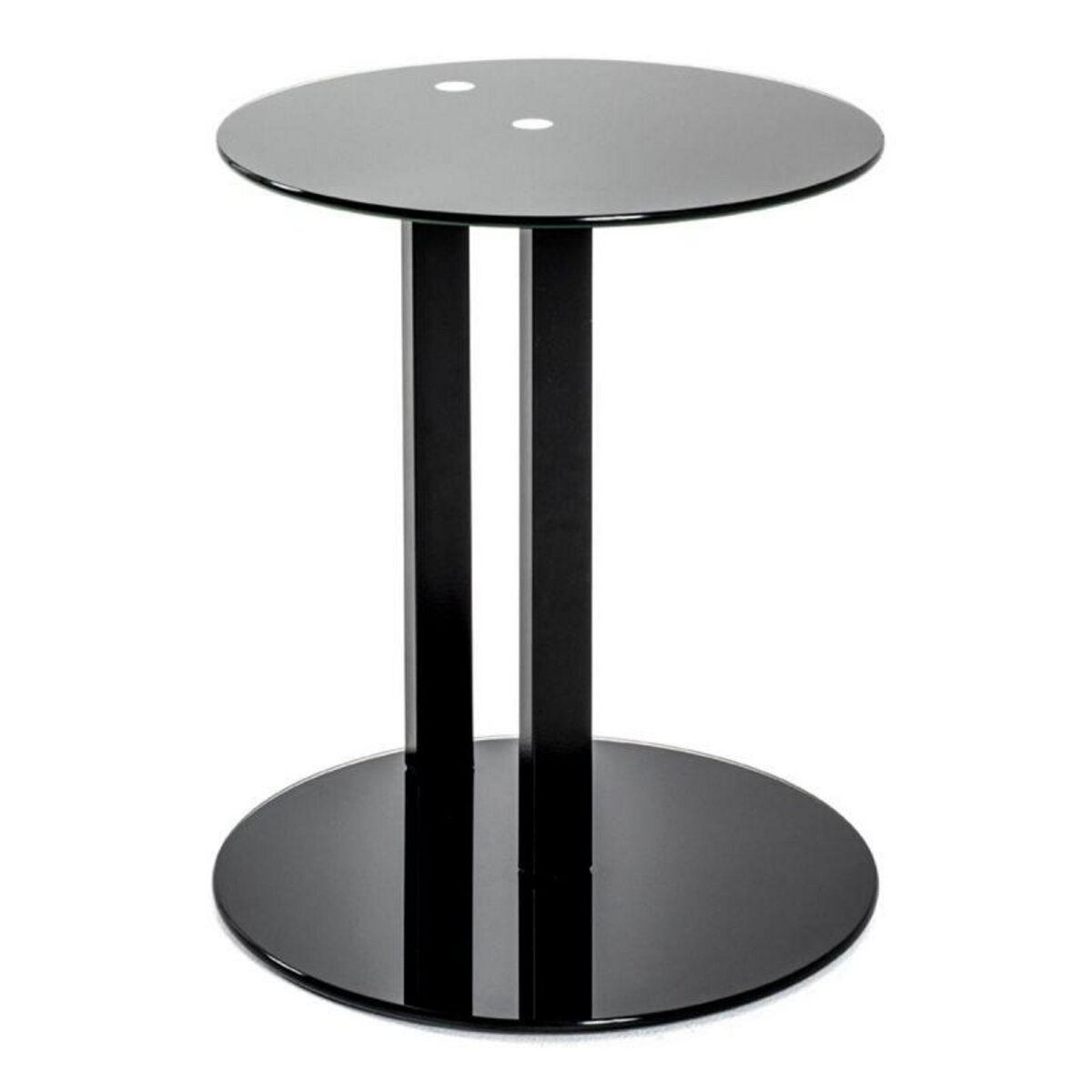 Table d'appoint ronde, 50 cm, noir