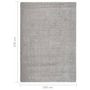 Voir la diapositive 5 : VIDAXL Tapis shaggy antiderapant Gris clair 160x230 cm