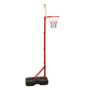 Voir la diapositive 2 : VIDAXL Ensemble de jeu de basket ball portable réglable 138,5 166 cm
