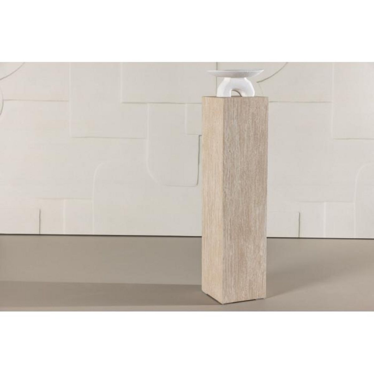 Paris Prix Sellette Décorative  Ramsvik  95cm Beige