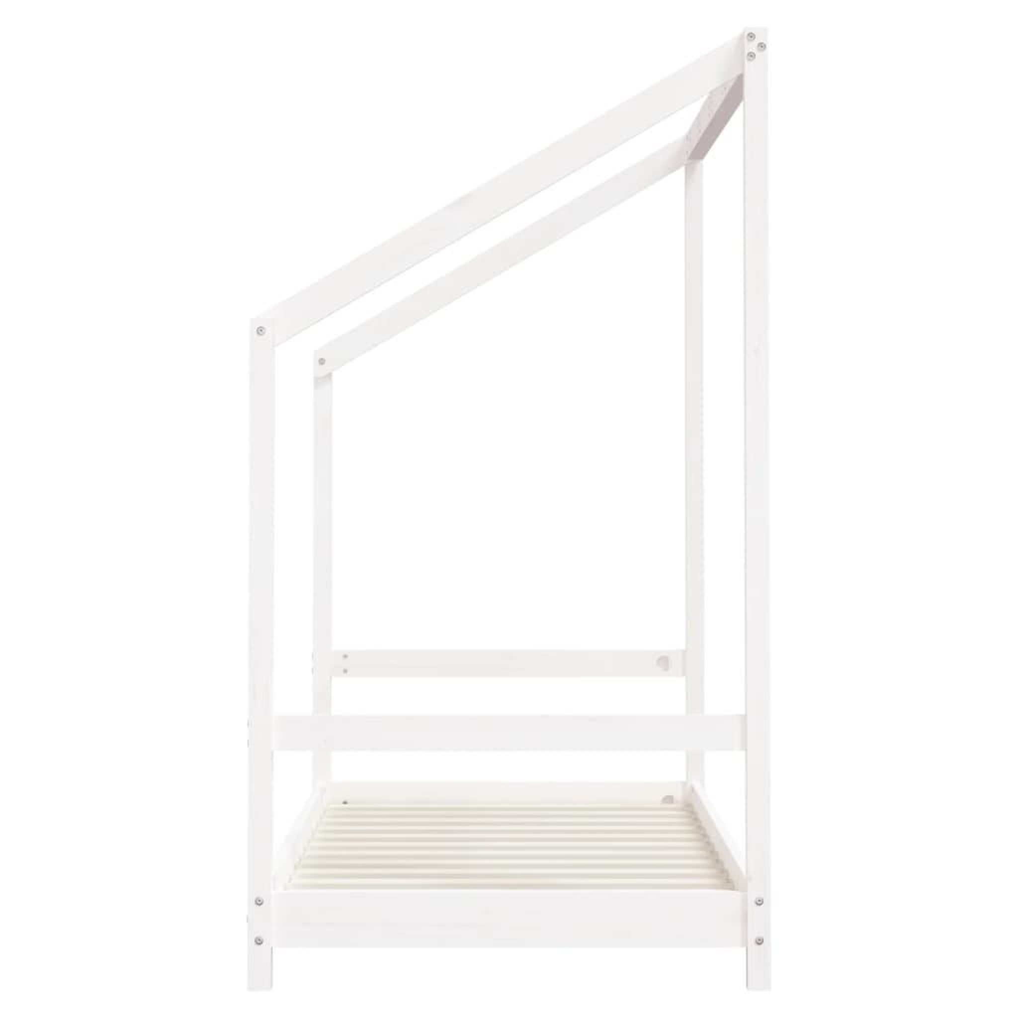 Voir la diapositive 5 : VIDAXL Cadre de lit pour enfant blanc 2x(80x160) cm bois de pin massif
