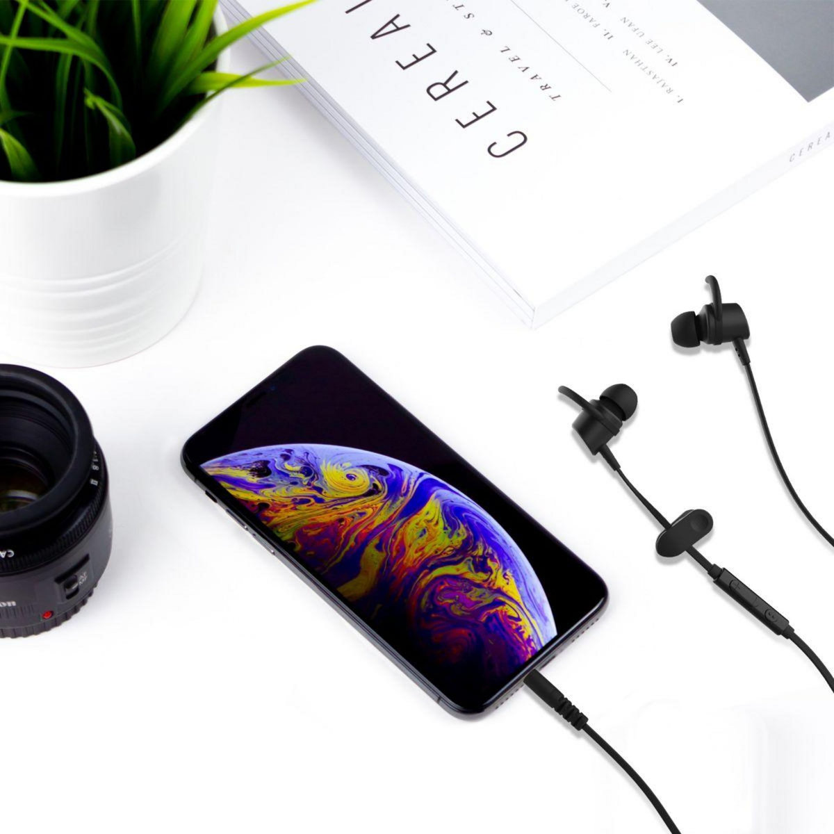 ESSENTIEL B Ecouteurs Moving 502 noir