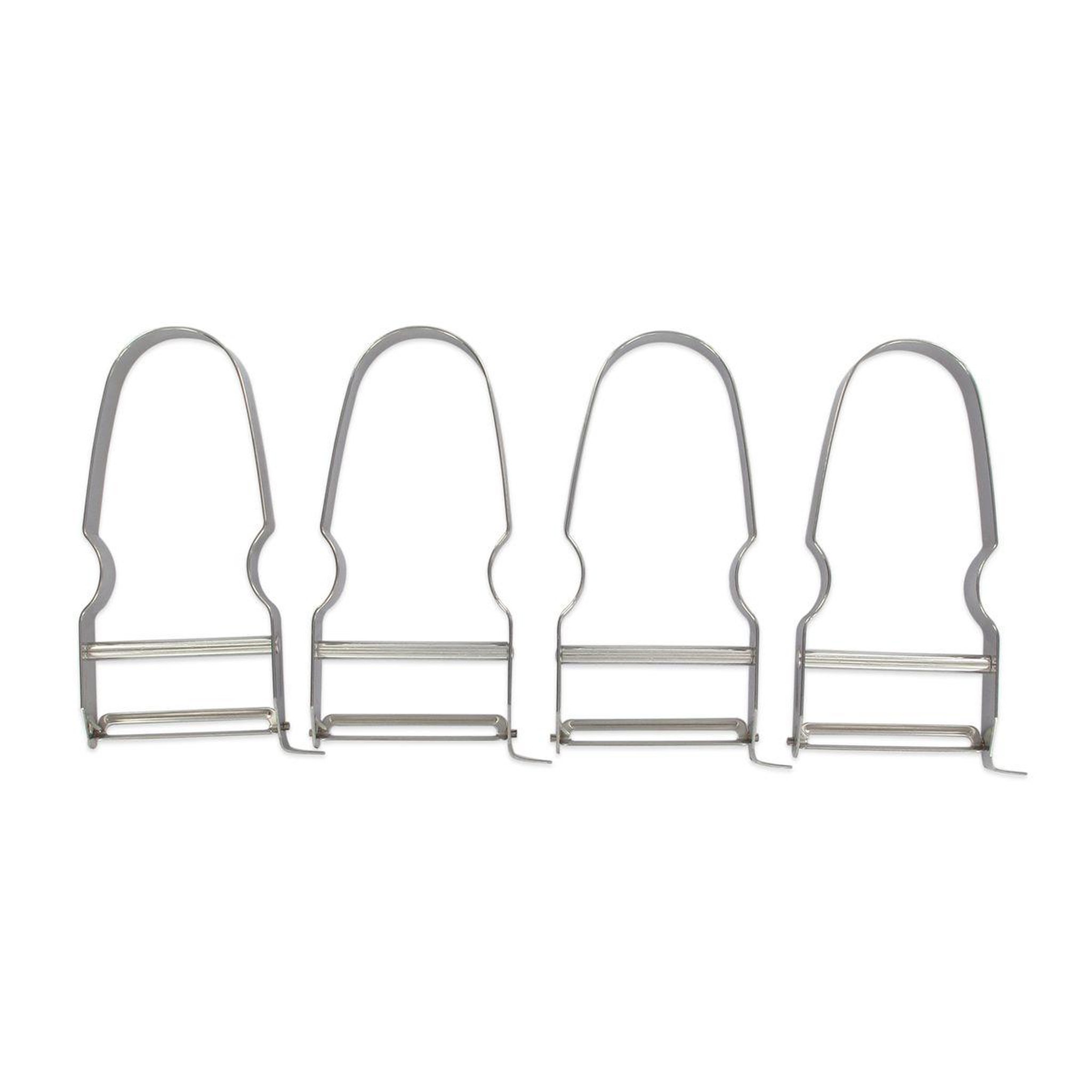 FM PROFESSIONAL Lot de 4 éplucheurs à légumes 11,5 cm fm professional