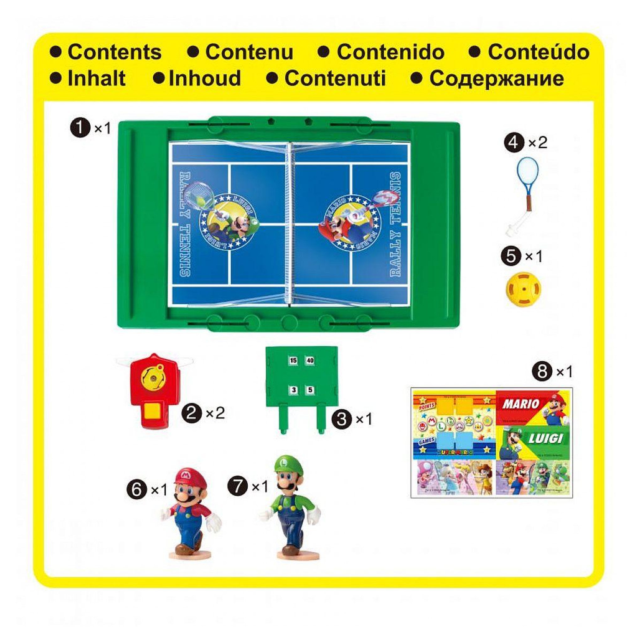 Voir la diapositive 3 : EPOCH Super mario rally tennis – epoch