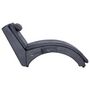 Voir la diapositive 3 : VIDAXL Chaise longue de massage avec oreiller Gris Similicuir daim