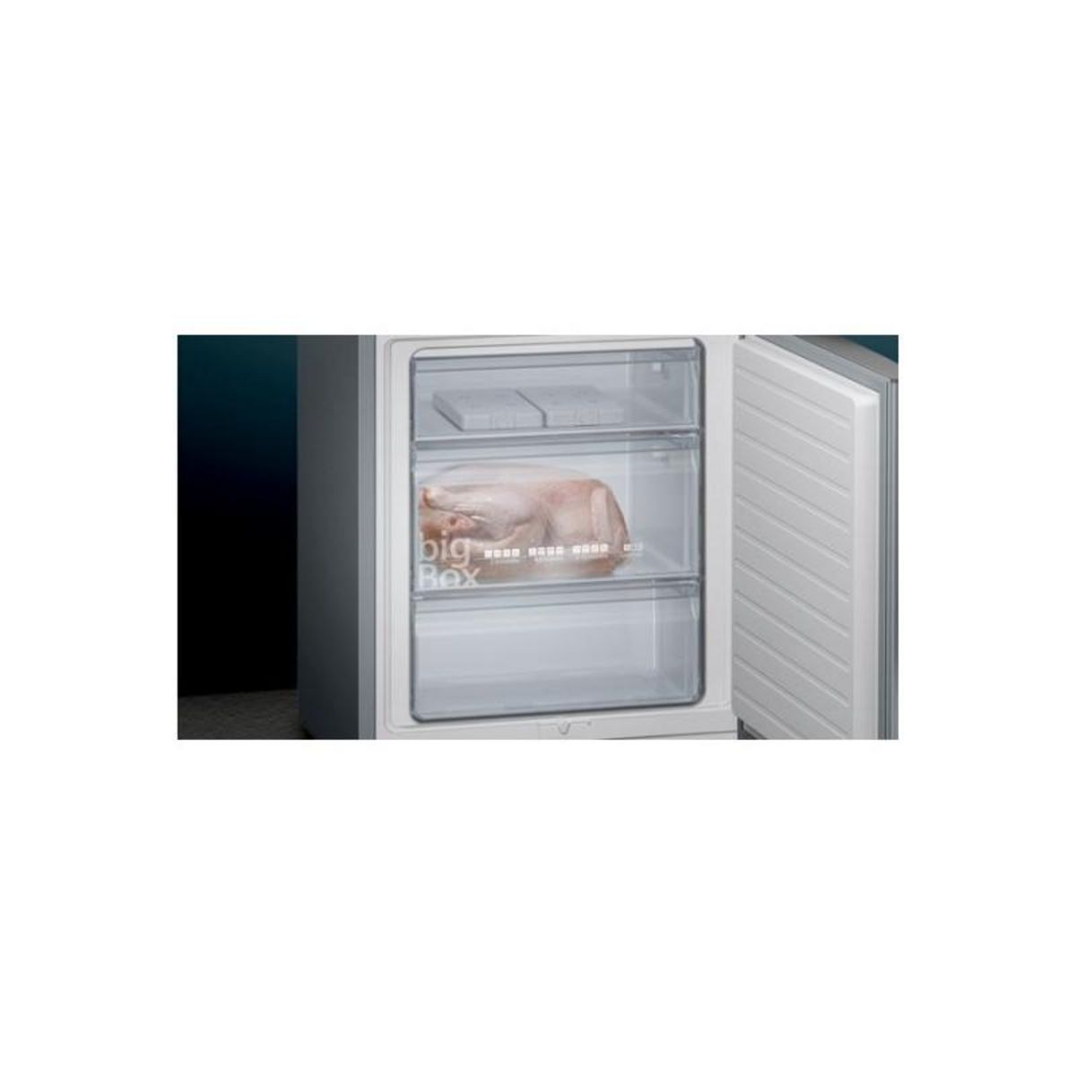 Siemens Réfrigérateur combiné 70cm 413 lowfrost inox - kg49eaica