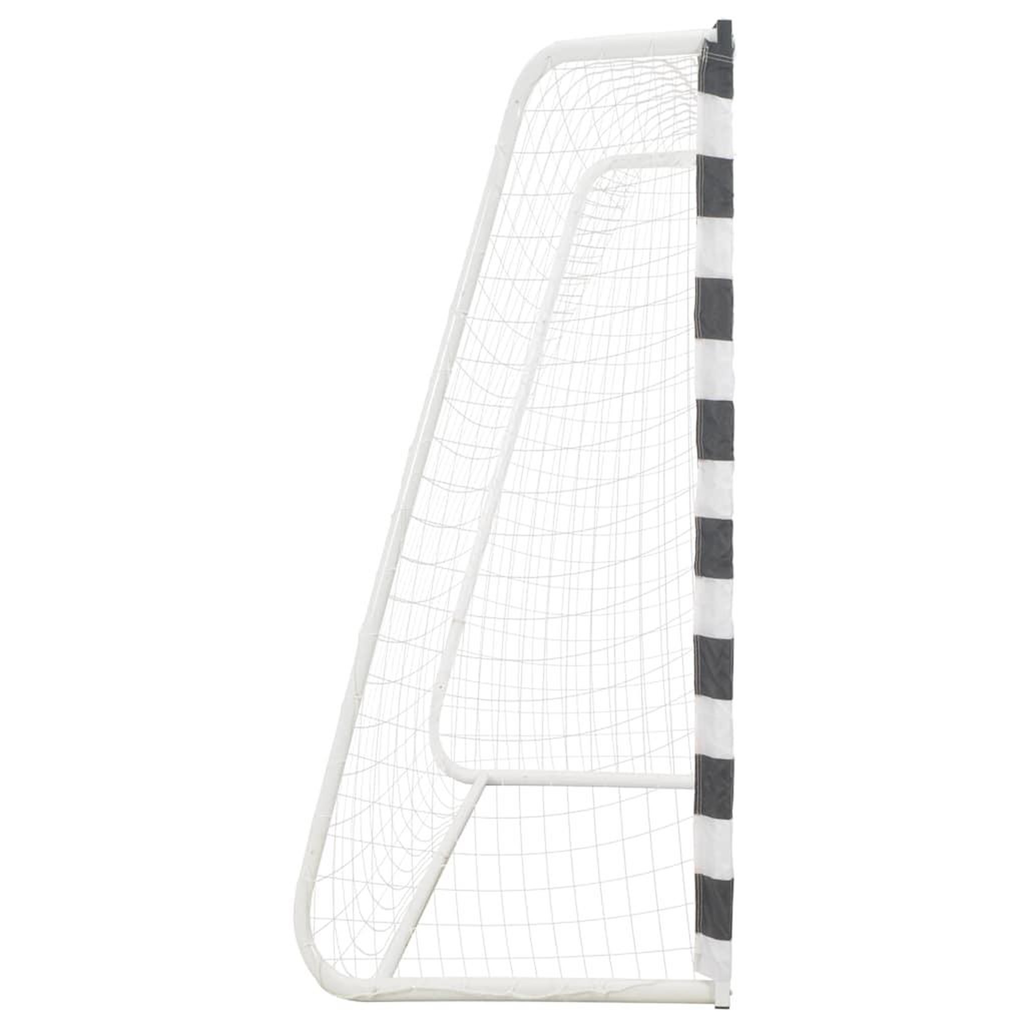 Voir la diapositive 3 : VIDAXL But de football 300x200x90 cm Metal Noir et blanc