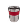 Voir la diapositive 2 : FIVE Mug Isolant Hermétique  Silicone  0,25L Rouge