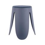 Leitmotiv Tabouret Keystone. Coloris disponibles : Noir, Bleu, Vert, Jaune, Marron