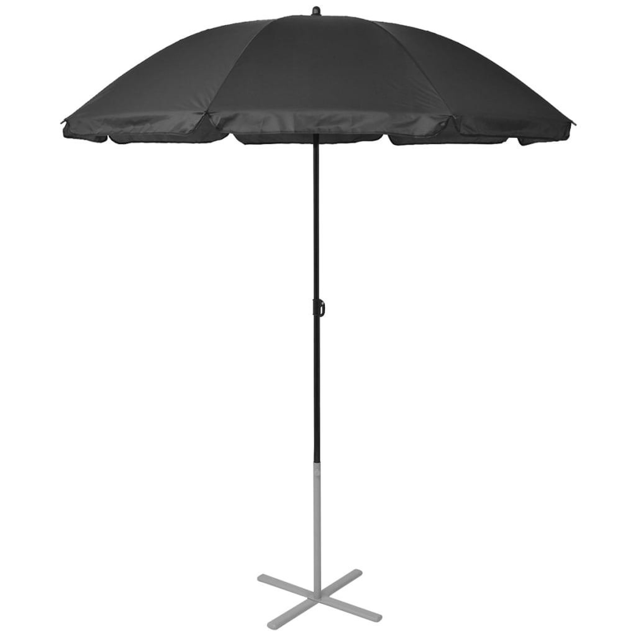 Voir la diapositive 3 : VIDAXL Chaises longues et parasol aluminium noir
