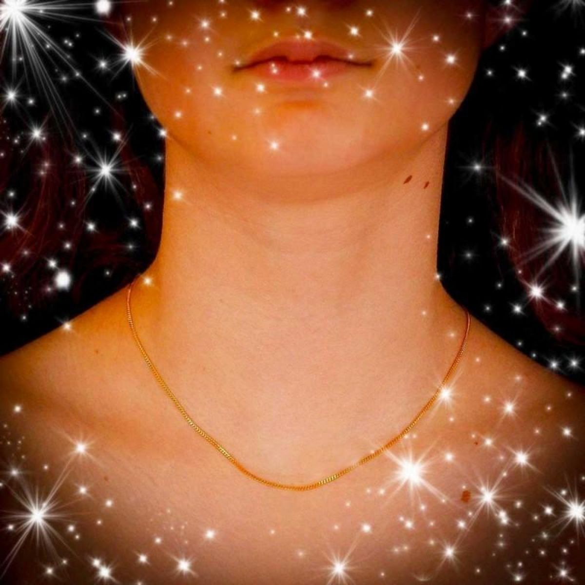 L'ATELIER D'AZUR Collier Chaine Gourmette - Or Jaune - Femme ou Enfant