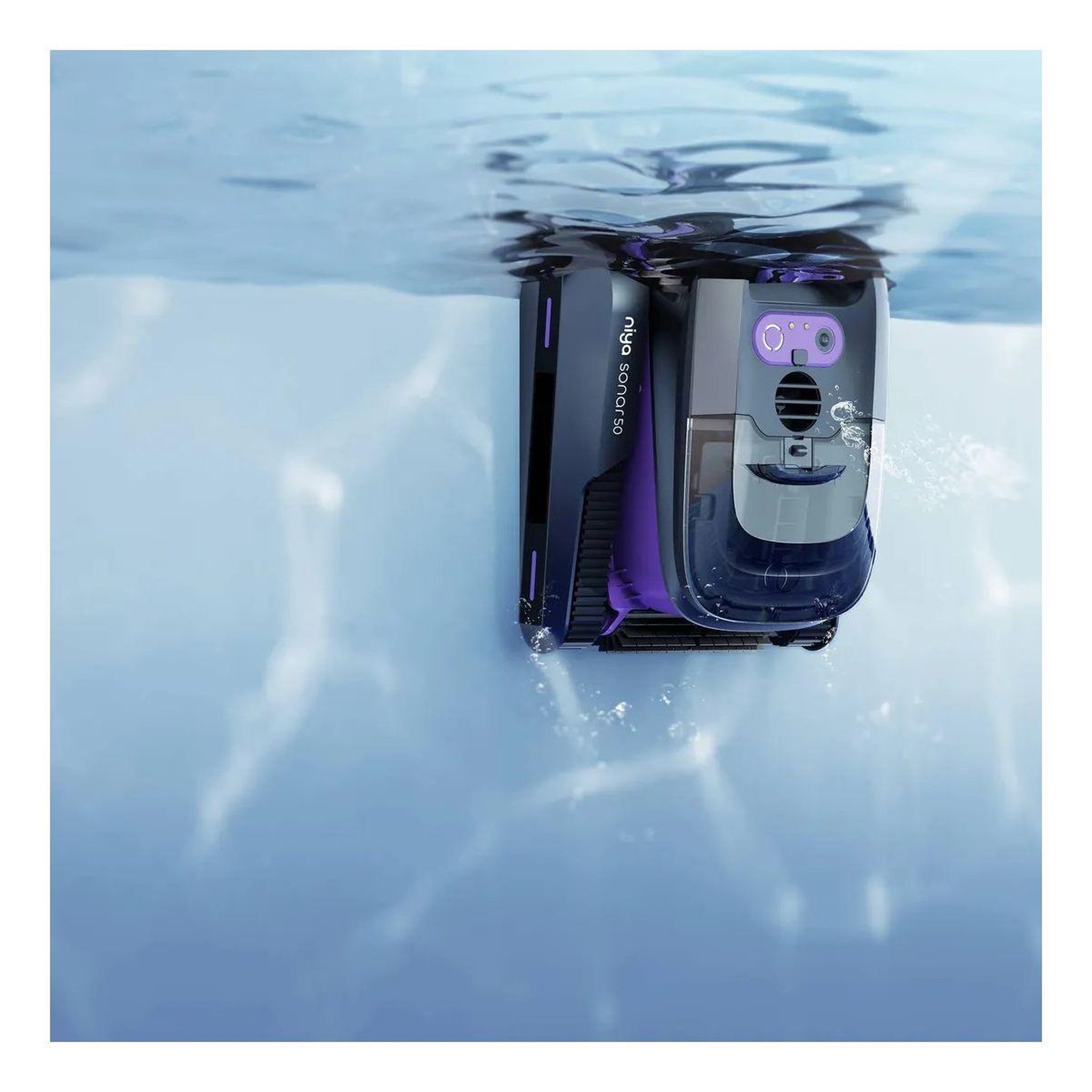 Voir la diapositive 4 : NIYA Robot piscine sonar 50