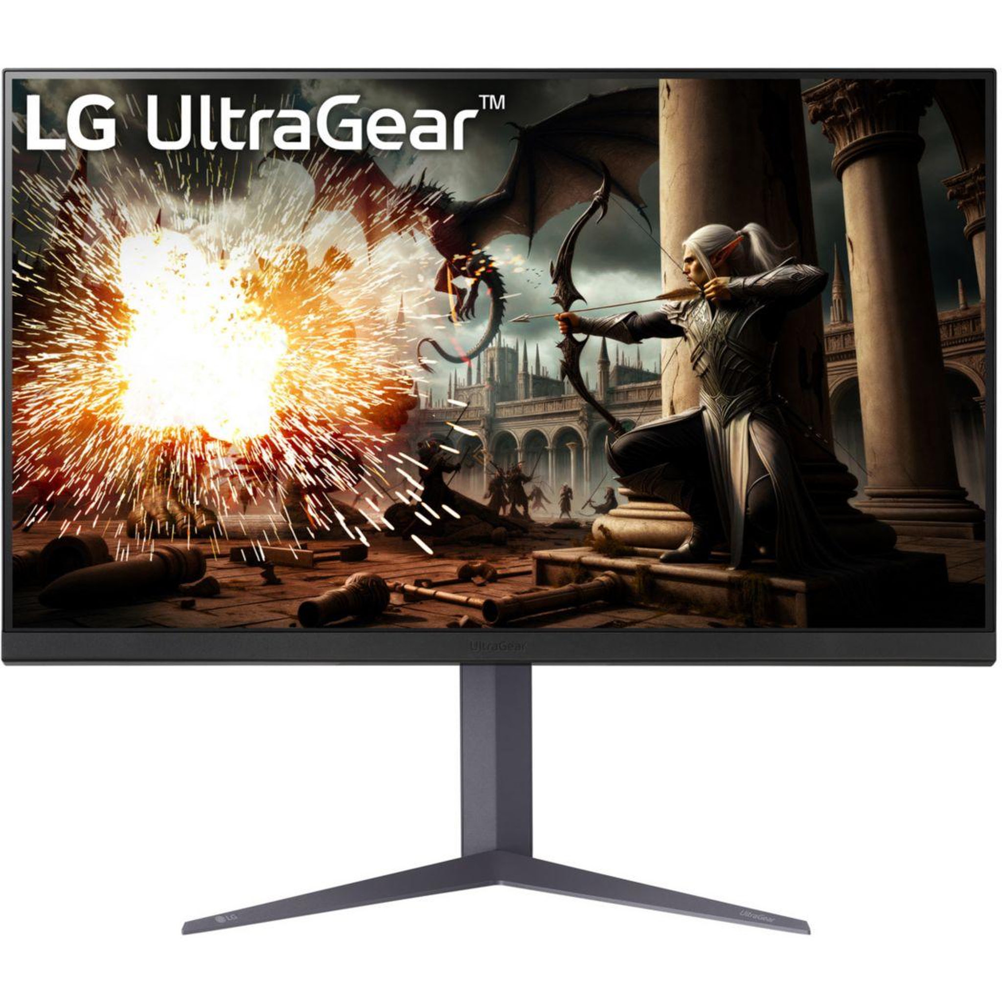 Voir la diapositive 1 : LG Ecran PC Gamer UltraGear 32GS75Q 32  QHD 180Hz IPS HDR 400 HDMI 2.1 AMD FreeSync & G-Sync