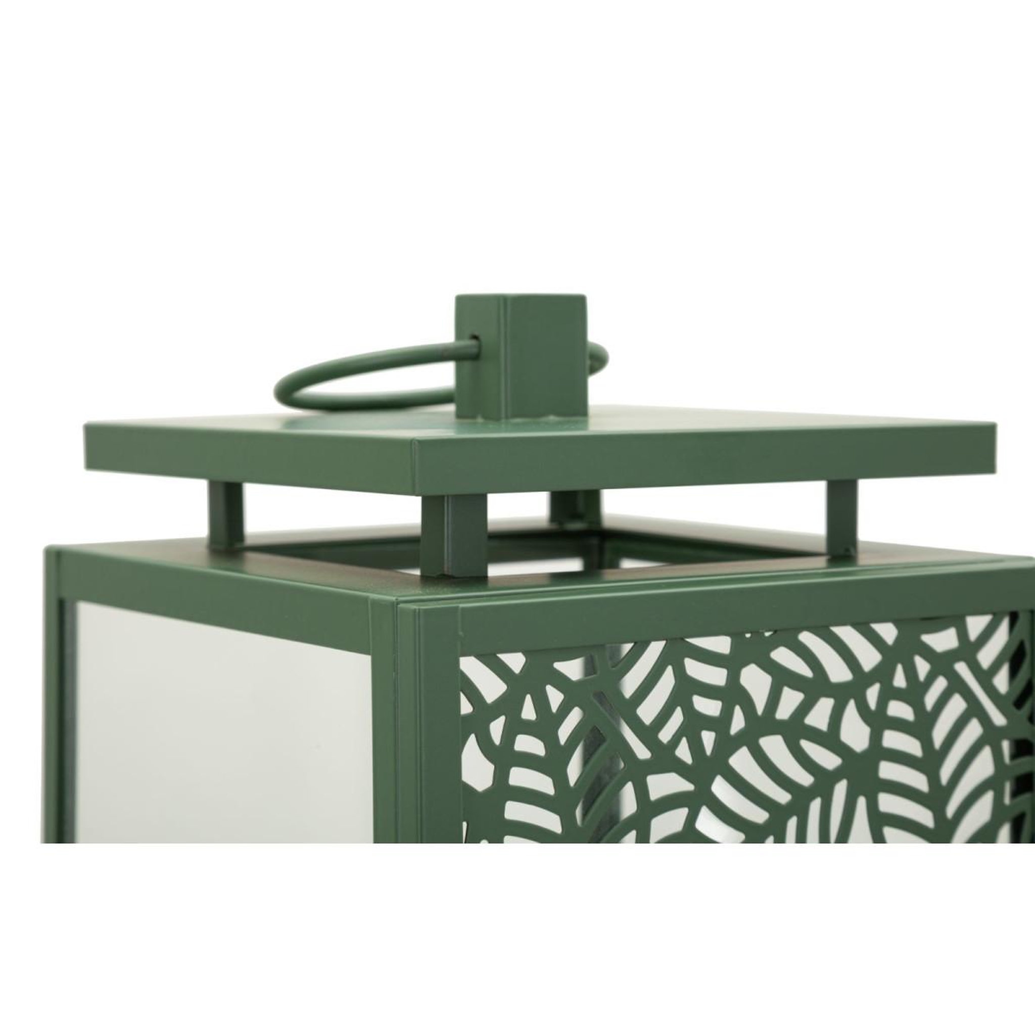 Voir la diapositive 4 : Paris Prix Lot de 2 Lanternes en Métal  Hall  41cm Vert