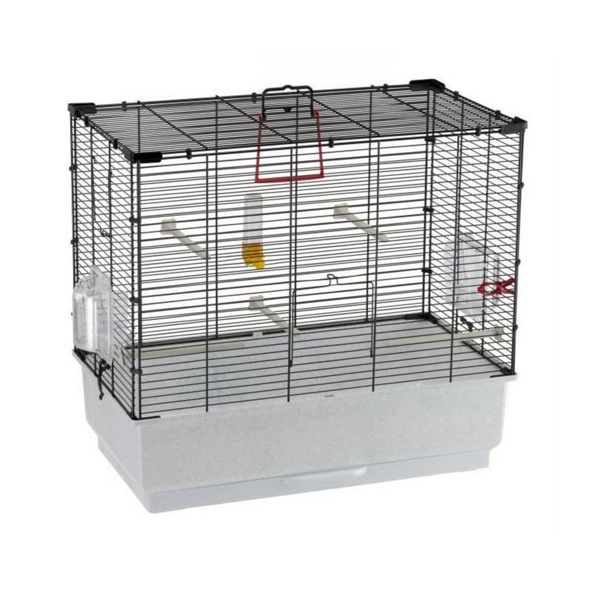 Ferplast Cage canaris - FERPLAST - PIANO 4 - 59 x 33 x 55 cm - Noir