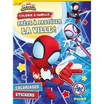 SPIDEY ET SES AMIS EXTRAORDINAIRES PRETS A PROTEGER LA VILLE ! COLORIAGES, STICKERS, Disney Junior