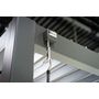 Voir la diapositive 7 : OMBREA Pergola Bioclimatique adossée (2pieds) 3x3,6m anthracite OMBREA®