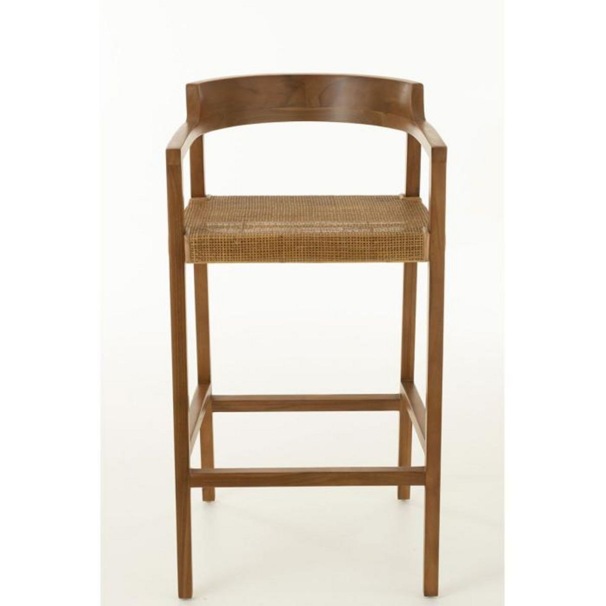 Paris Prix Tabouret de Bar Design  Sungkai  100cm Marron
