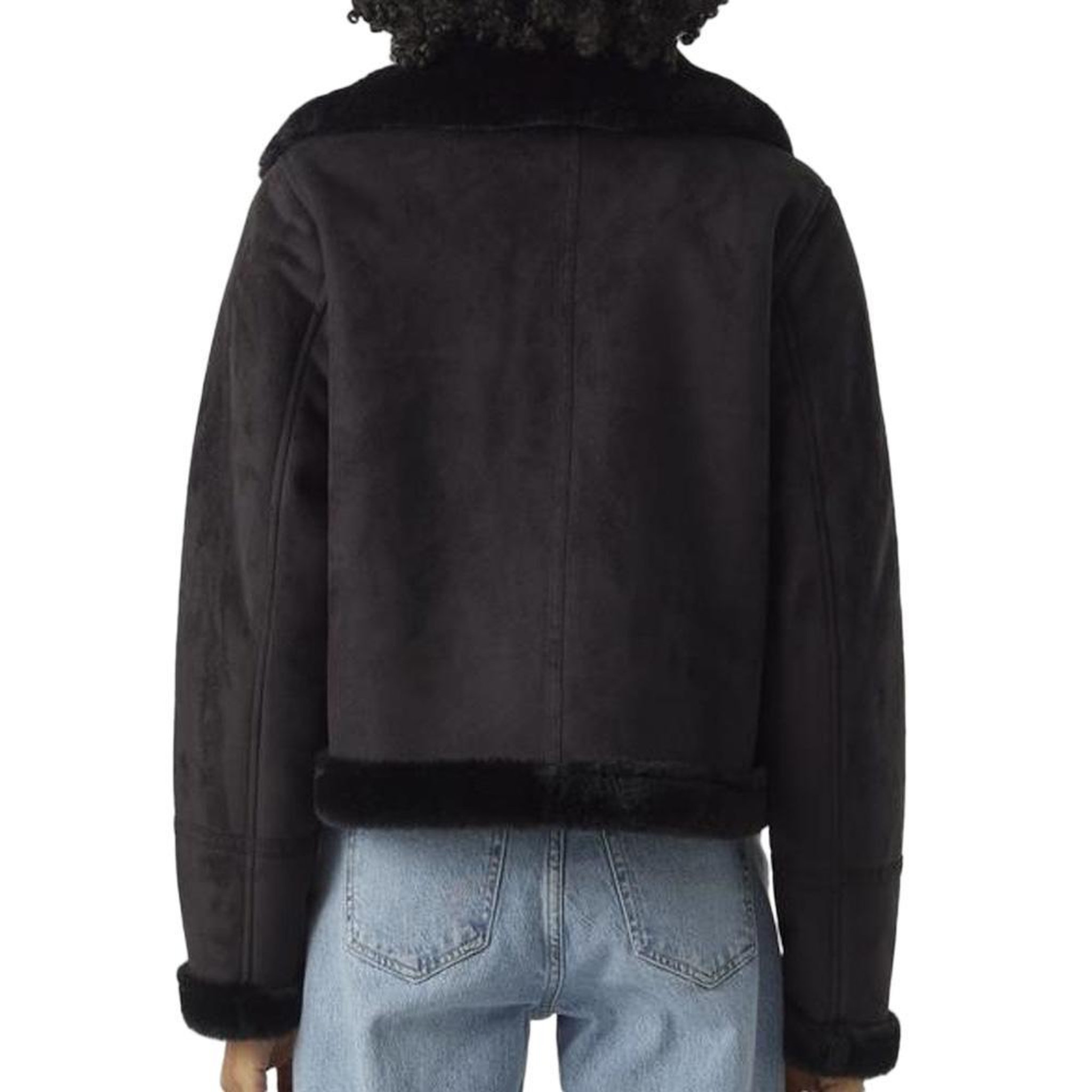 Voir la diapositive 2 : Vero Moda Veste Noir Femme Vero Moda Peggy