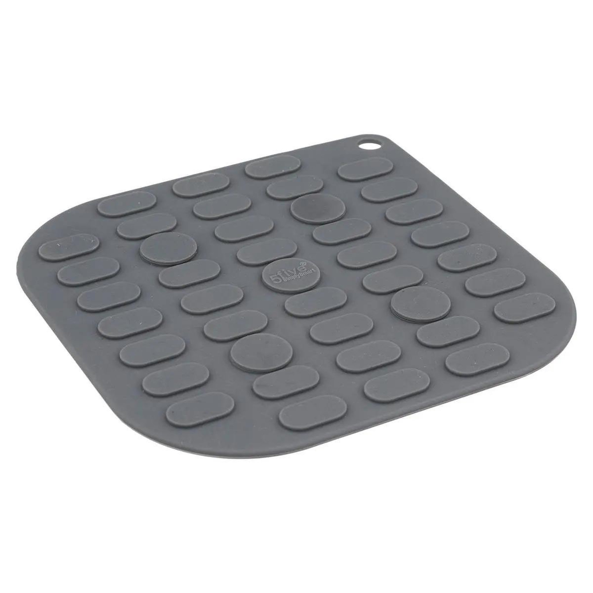 FIVE Dessous de plat en silicone  aimanté  16cm gris