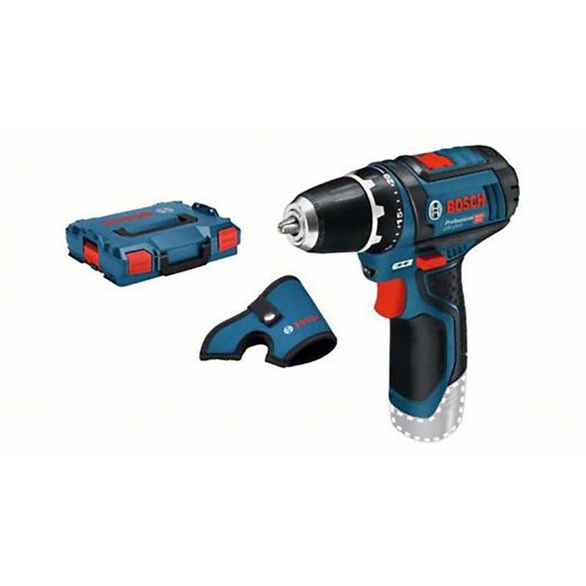 Bosch Professional Perceuse-visseuse sans-fil gsr 12v-15 (sans batterie ni chargeur) + coffret l-boxx