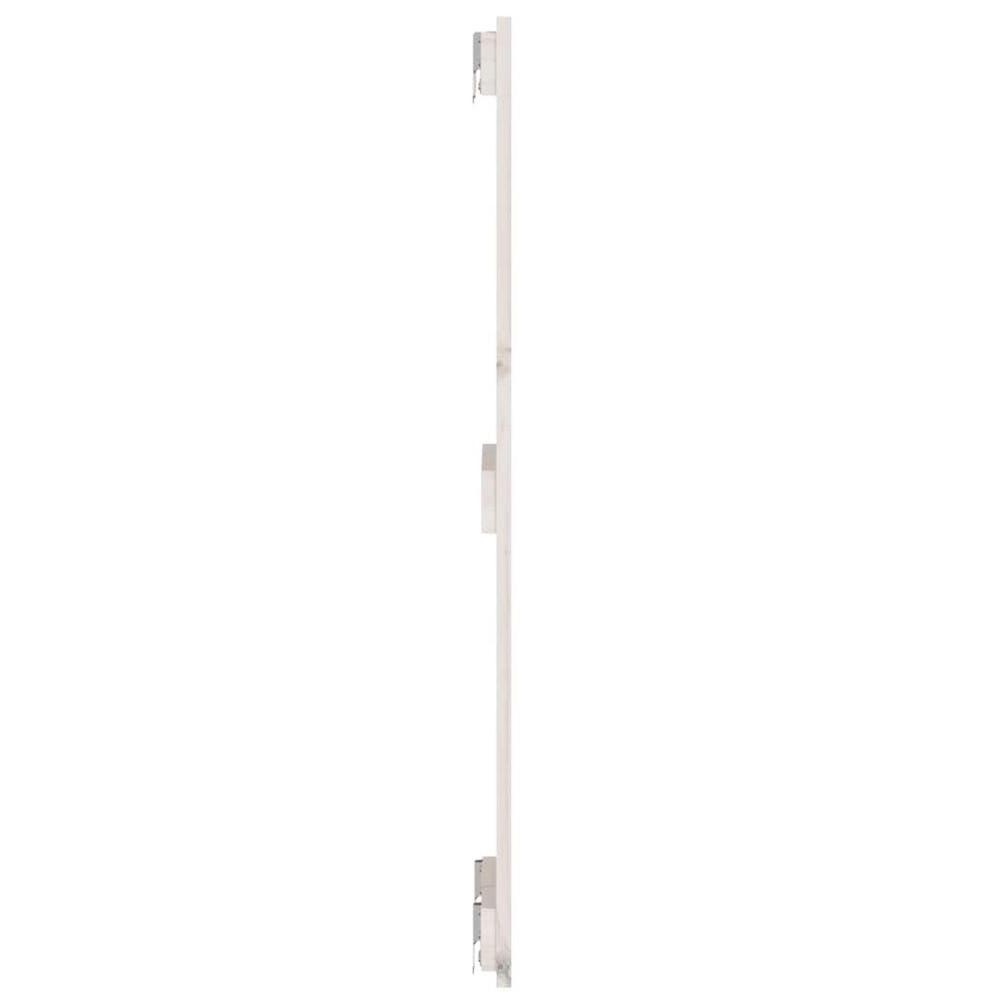 Voir la diapositive 5 : VIDAXL Tete de lit murale Blanc 82,5x3x90 cm Bois massif de pin
