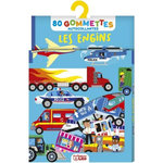 LES ENGINS. 80 GOMMETTES AUTOCOLLANTES, Cerato Mattia