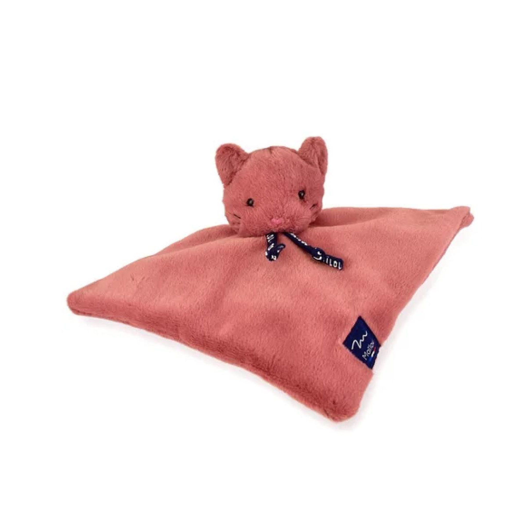 MAILOU Chat Dorlotin - doudou plat rose