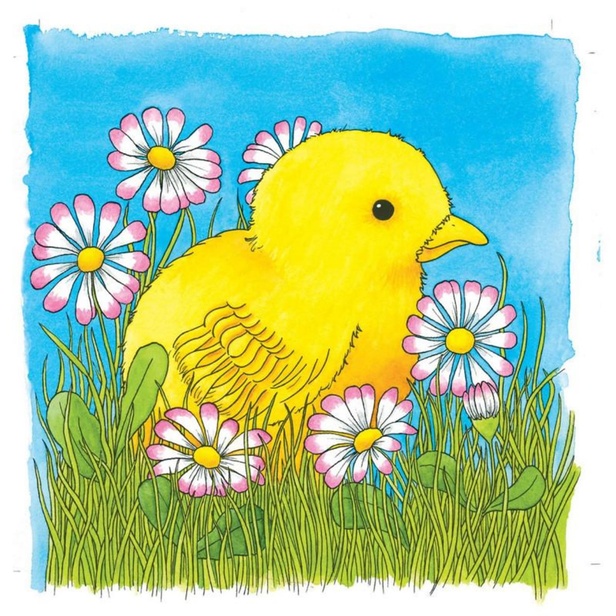 Goki GOKI Puzzle à couches La poule