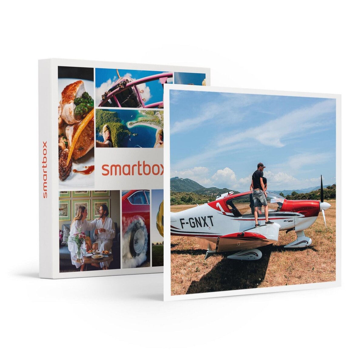 Smartbox Strasbourg vue du ciel : survol d'1h pour 2 personnes - Coffret Cadeau Sport & Aventure