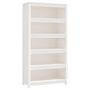 Voir la diapositive 2 : VIDAXL Bibliotheque Blanc 80x35x154 cm Bois de pin massif