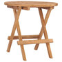 Voir la diapositive 3 : VIDAXL Ensemble a manger d'exterieur pliable 3 pcs bois solide de teck