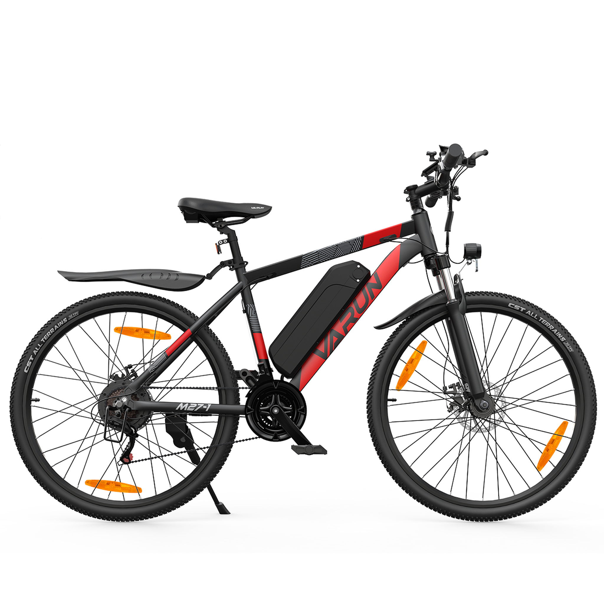 VARUN Vélo électrique varun m27-1 pro. Coloris disponibles : Bleu, Rouge