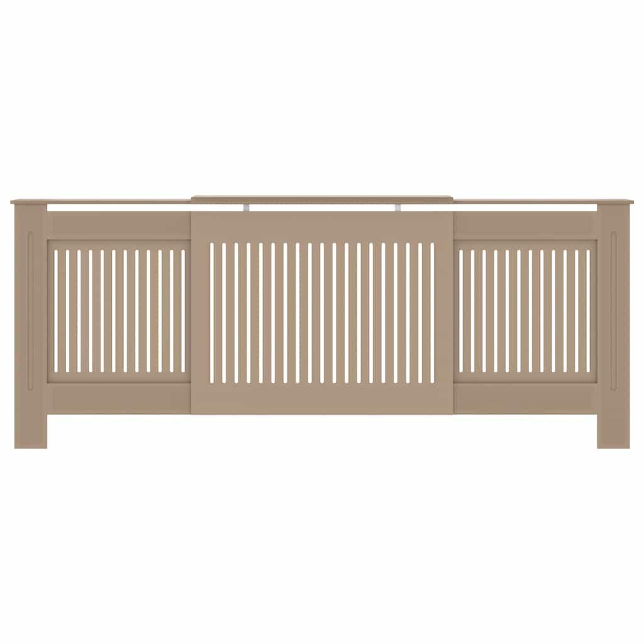 Voir la diapositive 4 : VIDAXL Cache-radiateur MDF 205 cm