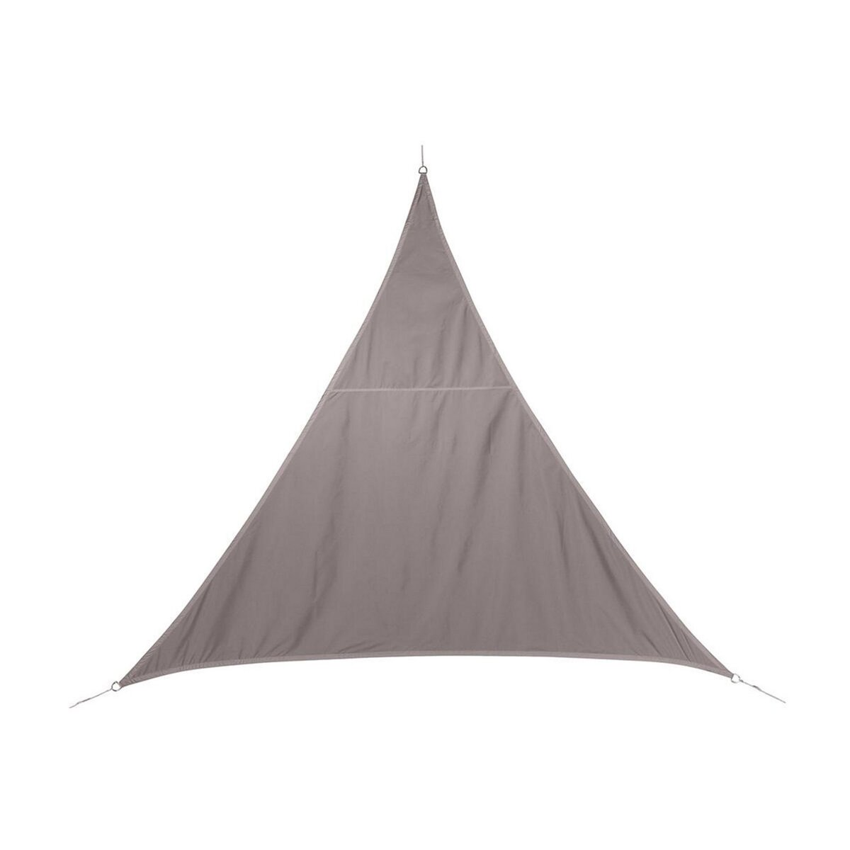 HESPERIDE Voile d'ombrage triangulaire Curacao - 3 x 3 x 3 m - Taupe