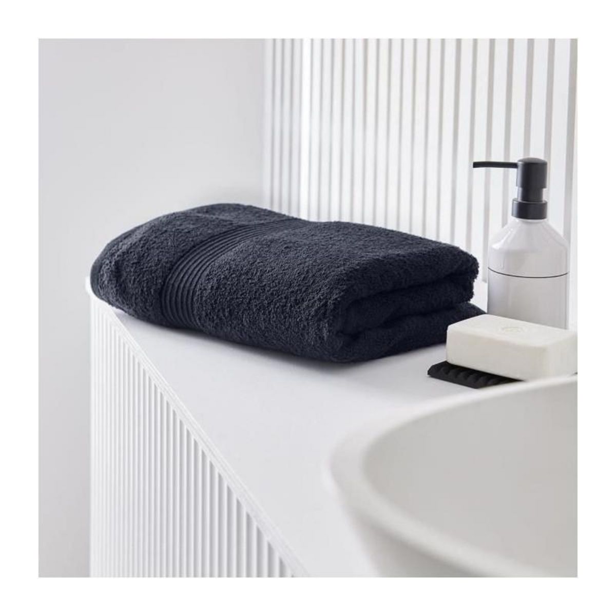 Today Drap de Bain TODAY 70x130 cm 100% Coton - Navy