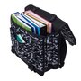 Voir la diapositive 4 : AIRNESS Cartable 41 cm noir et blanc AIRNESS LIBERTY