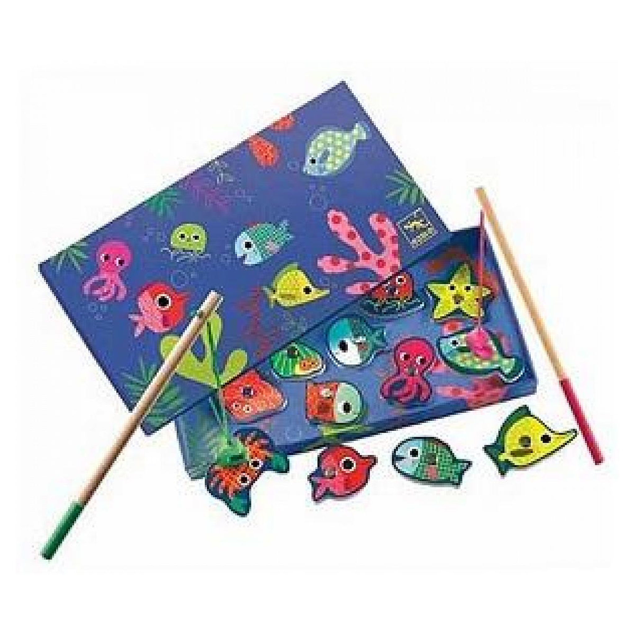 Djeco Peche a la ligne, Magnetic's Fishing Colour