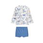 Voir la diapositive 2 : Petit Béguin Maillot de bain bébé 2 pièces t-shirt de protection UV & boxer Mexico