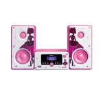 Lenco Micro système audio Lenco MC-020 rose