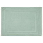 ATMOSPHERA Tapis de bain en coton PRAIA. Coloris disponibles : Bleu, Rose, Jaune, Vert