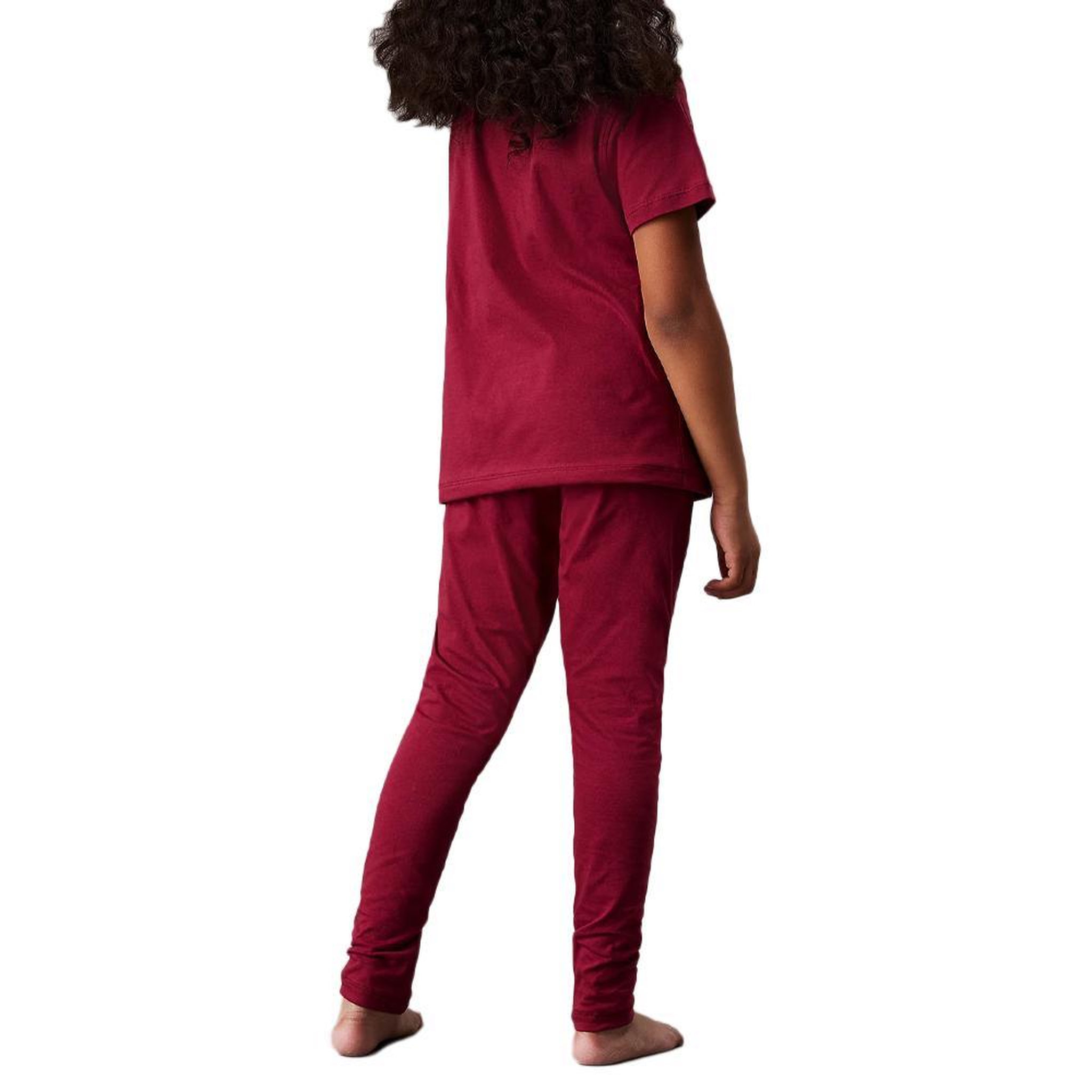 Voir la diapositive 2 : CALVIN KLEIN JEANS Pyjama Rouge Fille Calvin Klein Jeans Knit