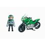 Voir la diapositive 3 : PLAYMOBIL 5524 Moto de sport verte