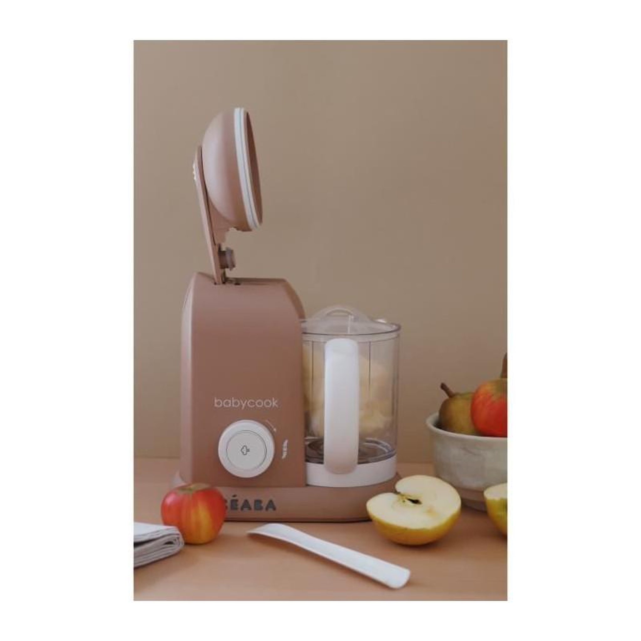 Voir la diapositive 4 : BEABA BEABA EXCLUSIVITE, Babycook solo, robot bébé 4 en 1, cuiseur-mixeur, Pralin