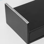 Voir la diapositive 4 : SOBUY Support Écran avec 2 Tiroirs Noir 47x18x11cm BBF02-SCH