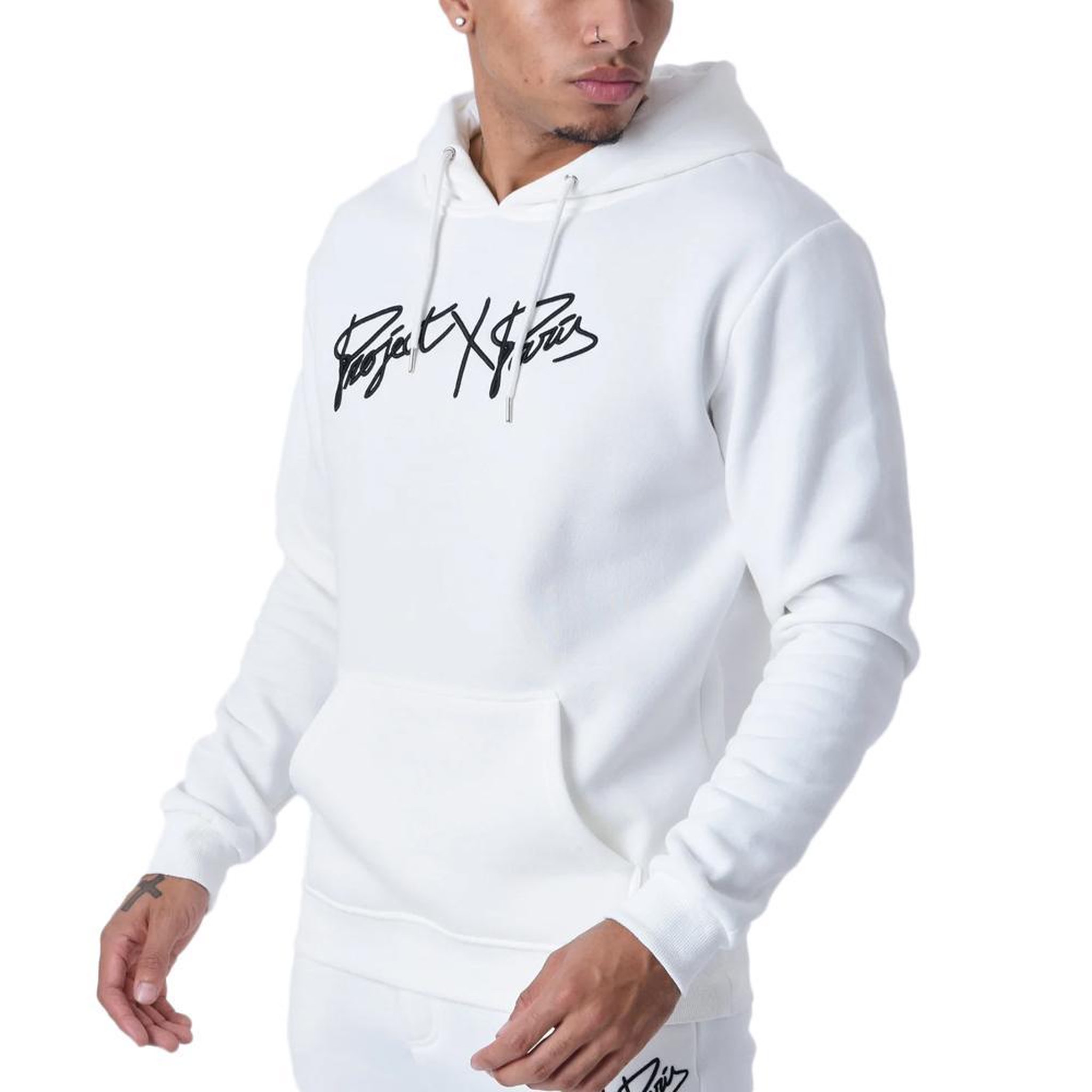 Project X Sweat  Homme Project X Paris Basic Full. Coloris disponibles : Blanc