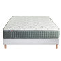 Voir la diapositive 5 : IDLITERIE Ensemble + matelas Ressort 7 zones Face Hiver/Eté différente HYGGE Fabriqué en France