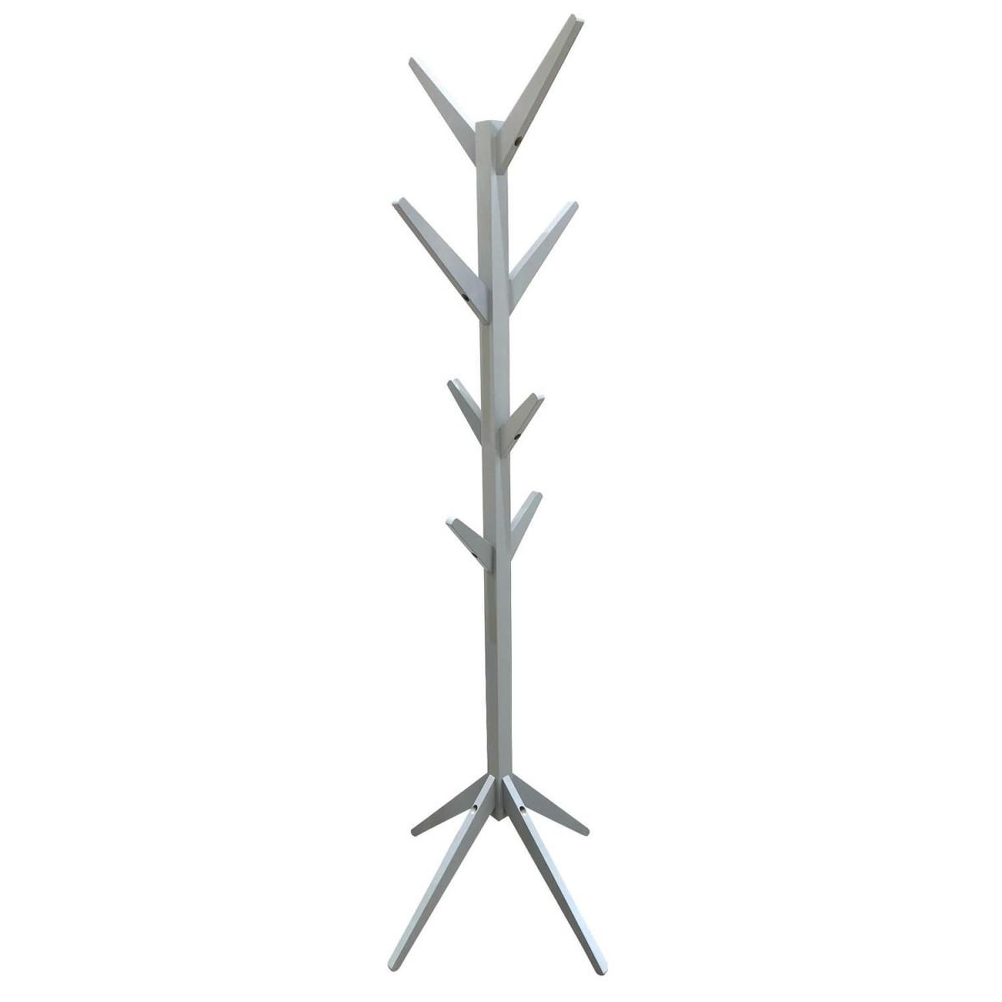 Voir la diapositive 1 : The Home Deco Factory Porte-manteau en bois  arbuste  177cm gris